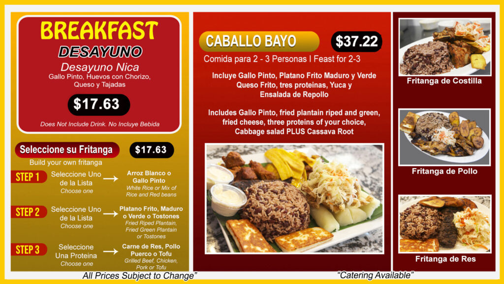 Daysi's Gusto TV1 Menu